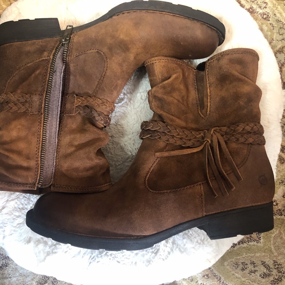 Born Shavano Ankle Boots - Excellent Condition